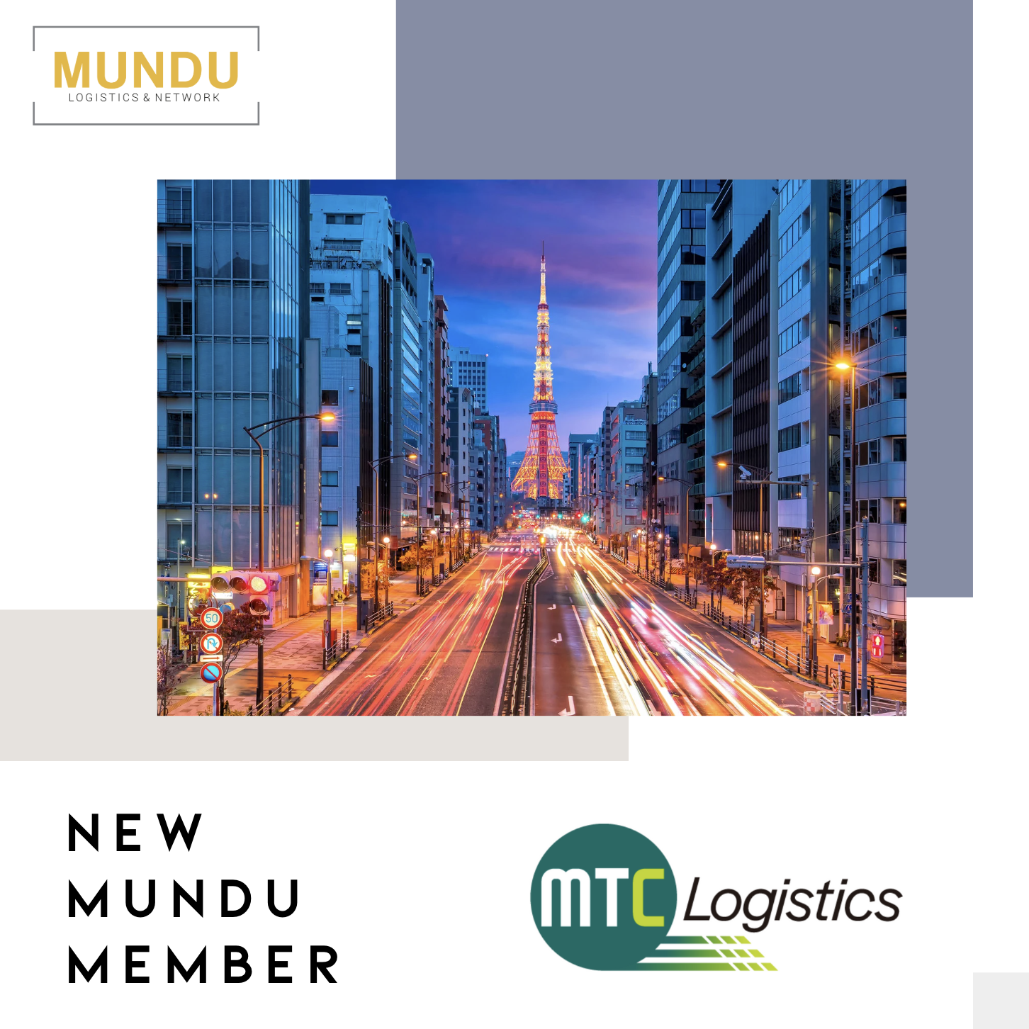 MTC Logistics Inc. - joins MUNDU
