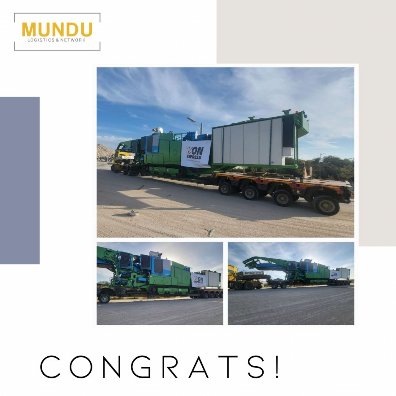 On Express Ltd. had a Special Transport!