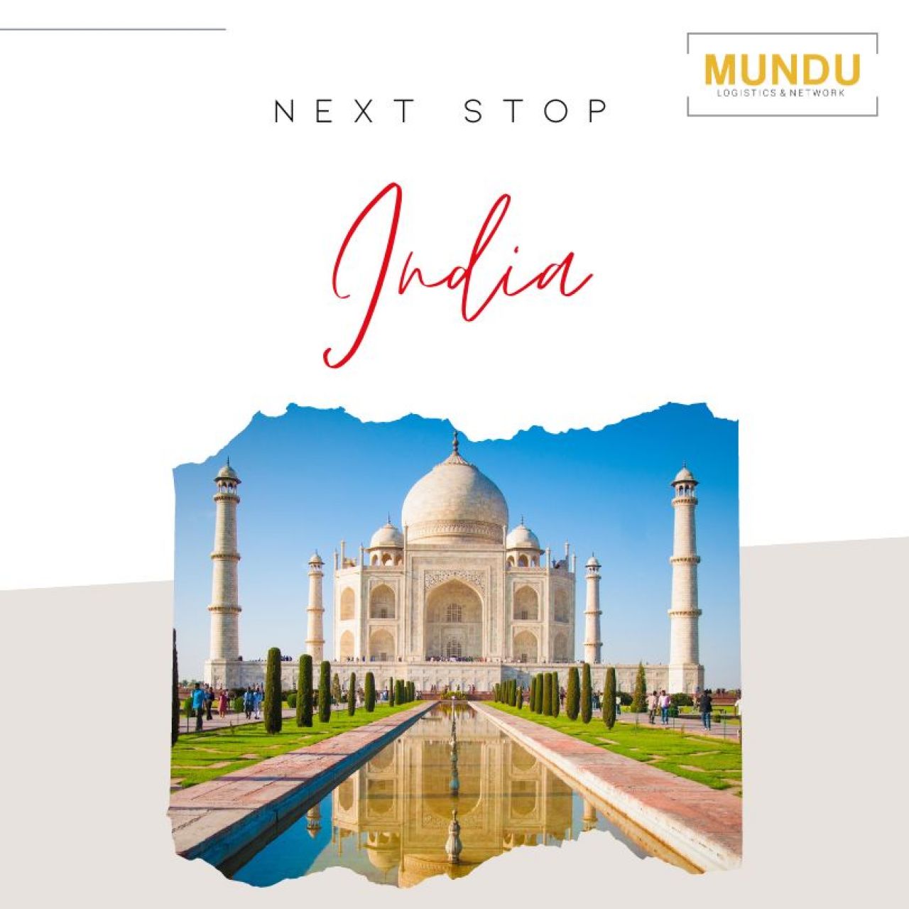 MUNDU is traveling to India