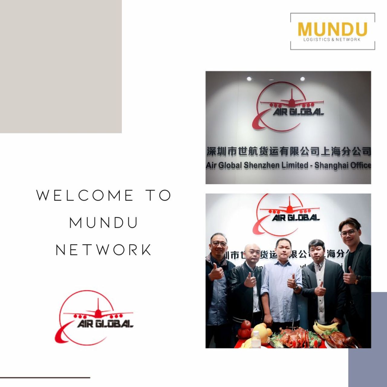 Air Global joins MUNDU with 3rd office